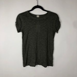 Free People Tops - We the Free Free People Clare Tee Roll Sleeve Sage Free People Tops - We the Free Free People Clare Tee Roll Sleeve Sage